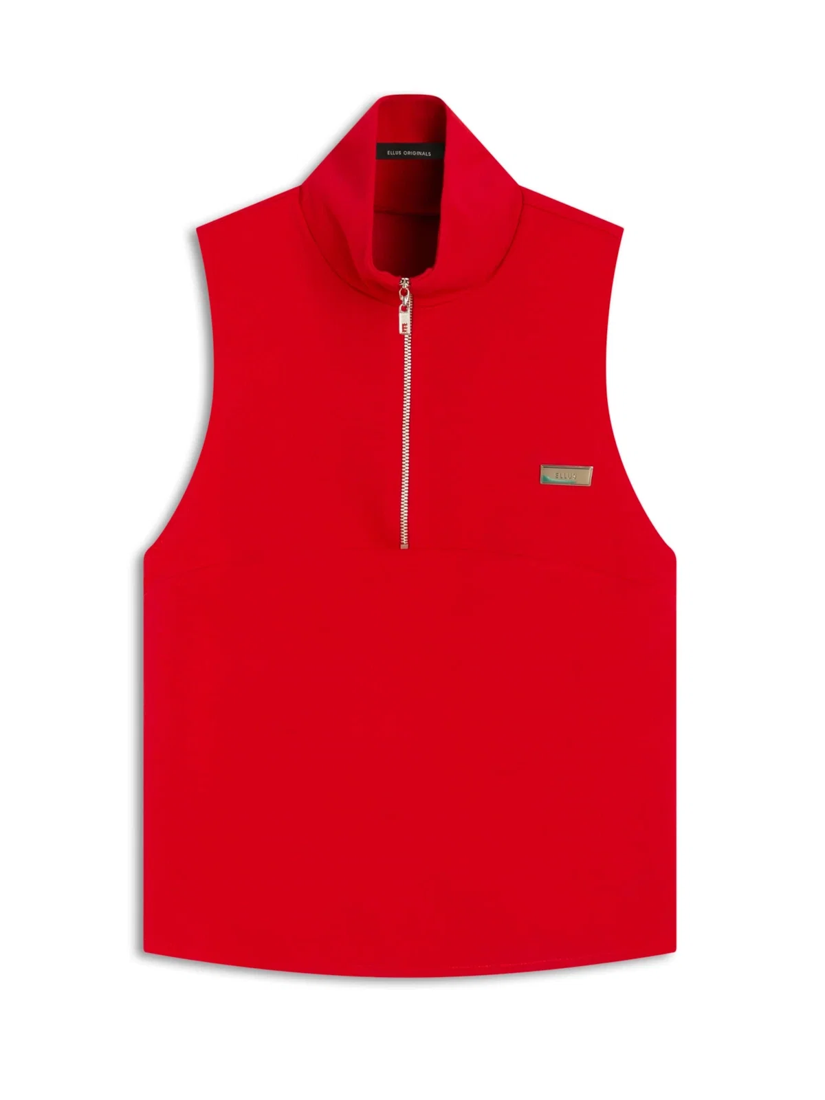 Blusa Scuba Turtleneck Vermelho — imagem 1