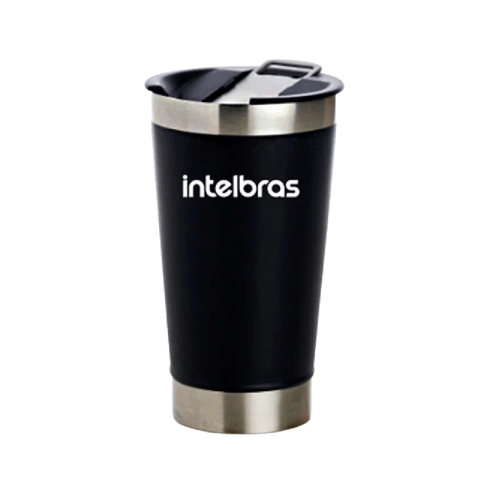 Copo Térmico 473ml com Abridor Intelbras