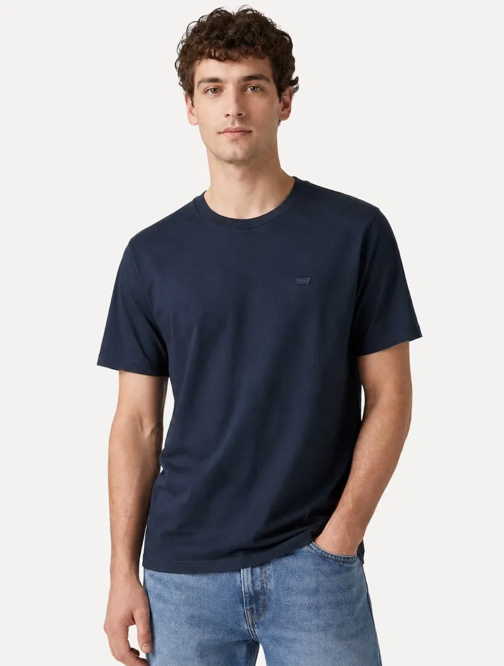Camiseta Levis Masculina Classic Tonal SS Original HM Azul Marinho — imagem 1