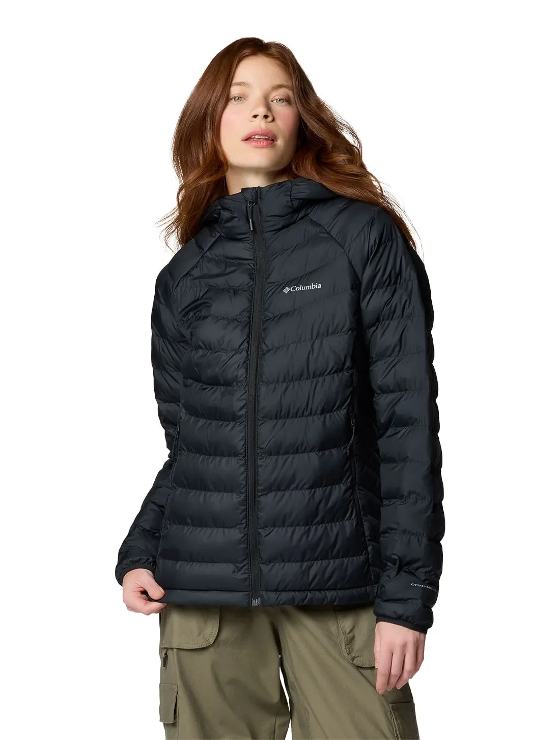 Jaqueta Columbia Feminina Powder Lite™ com Capuz — imagem 1
