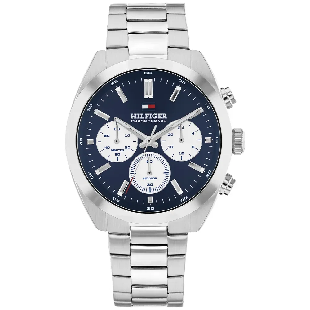 Relógio Tommy Hilfiger Hudson Masculino Aço Prateado 1710722
