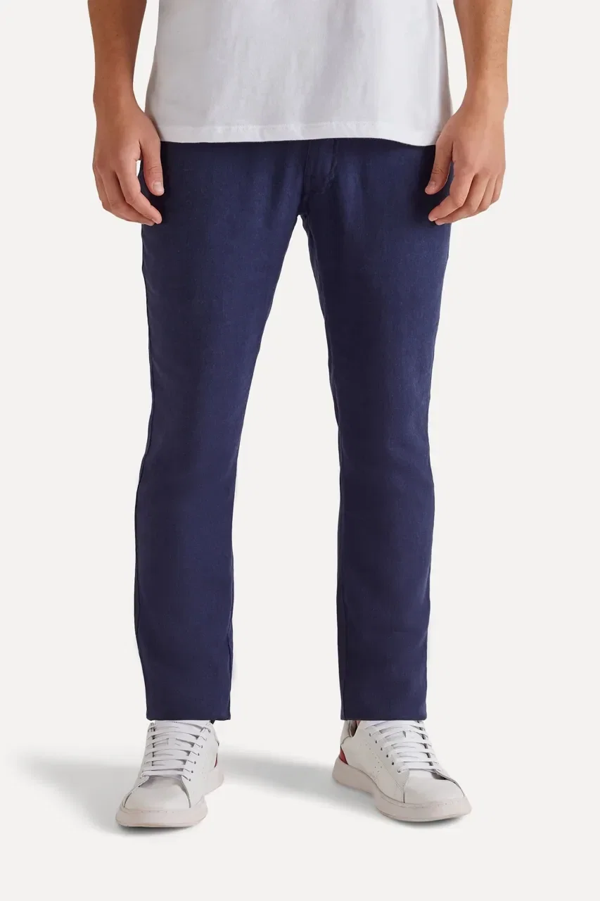 Calça 5 Pockets Linho