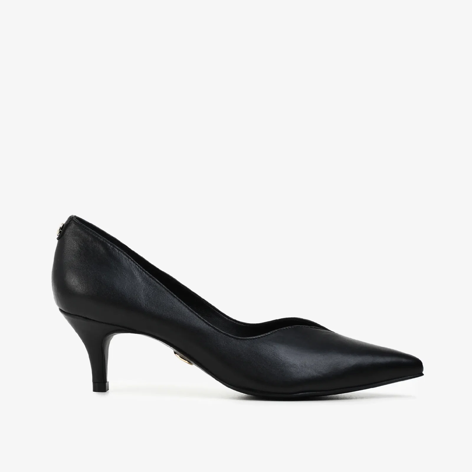 Scarpin Preto Couro