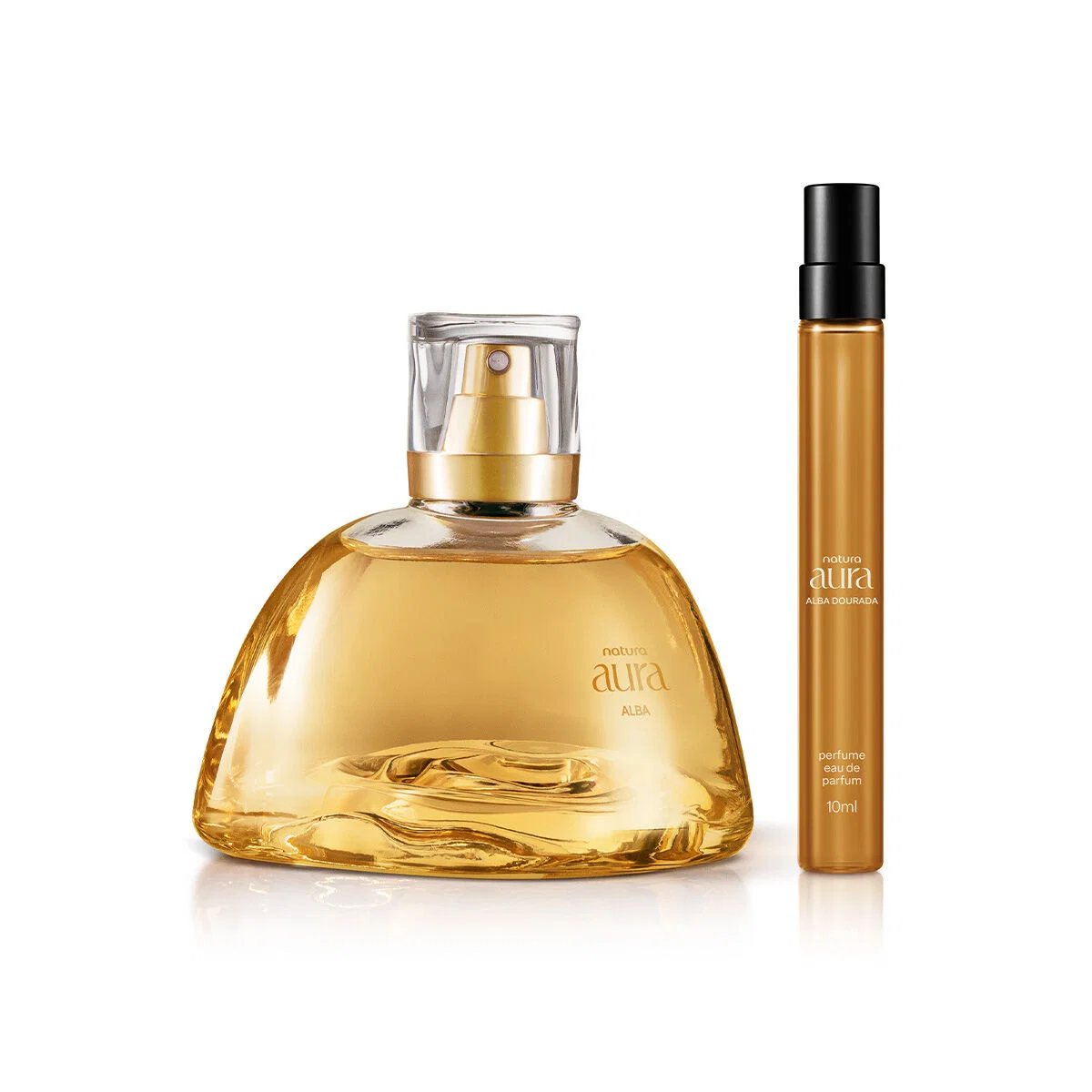 Kit Eau de Parfum Aura Alba + Aura Alba Dourada Travel Size 2 produtos