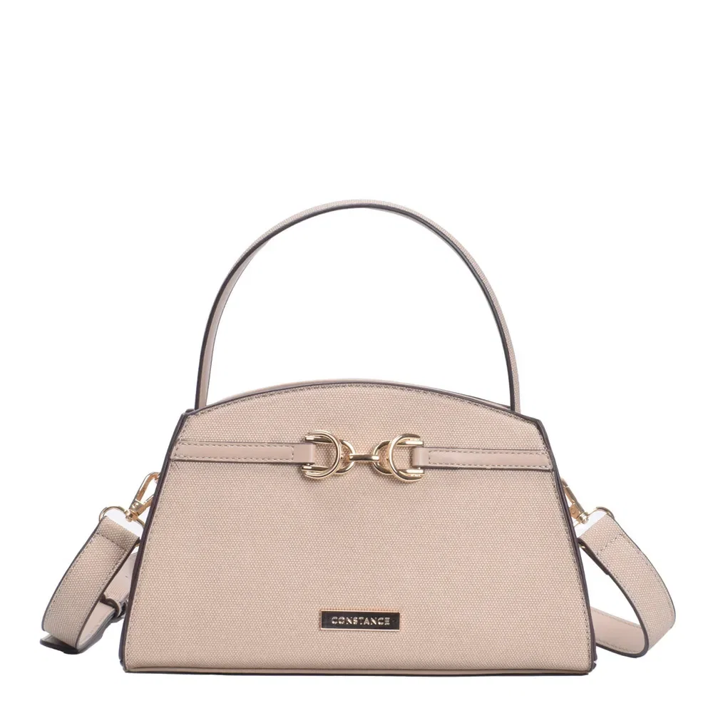 Bolsa Satchel Bridão Bege