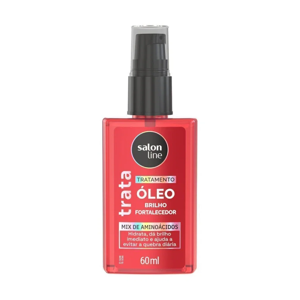 Óleo de Tratamento Salon Line Trata Brilho Fortalecedor 60ml