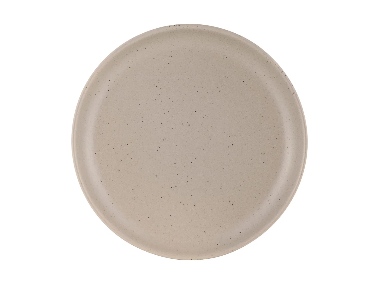 Prato Raso Cerâmica 26,5cm Speckle Maxwell & Williams Cinza Claro