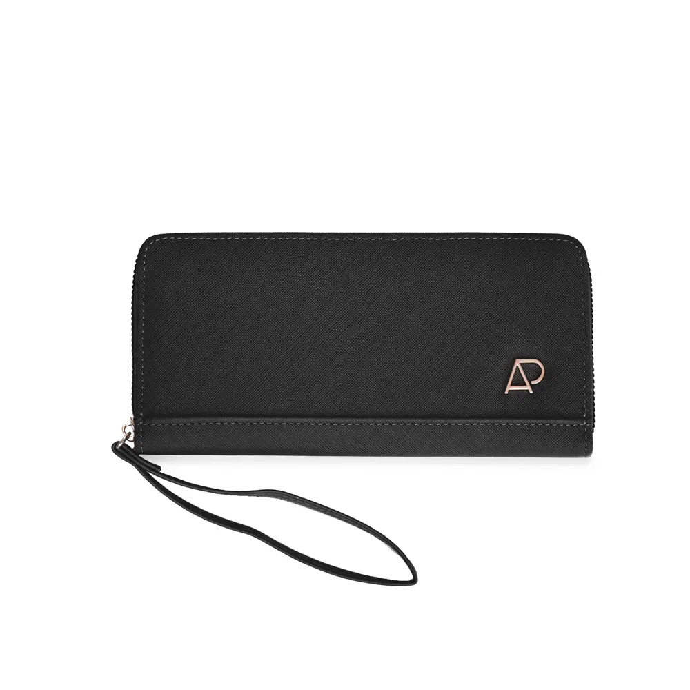 Carteira Feminina Retangular Grande Preto