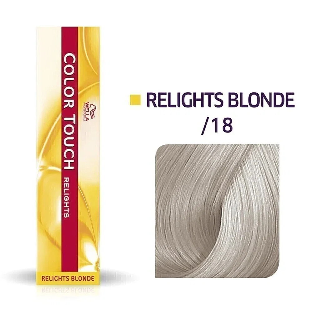 Tonalizante Wella Color Touch Relights /18 Cinza Perolado