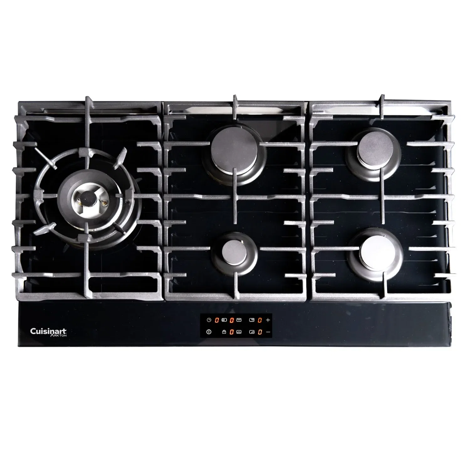 Cooktop Arkton a Gás 5 Queimadores com Painel Digital 90CM Cuisinart