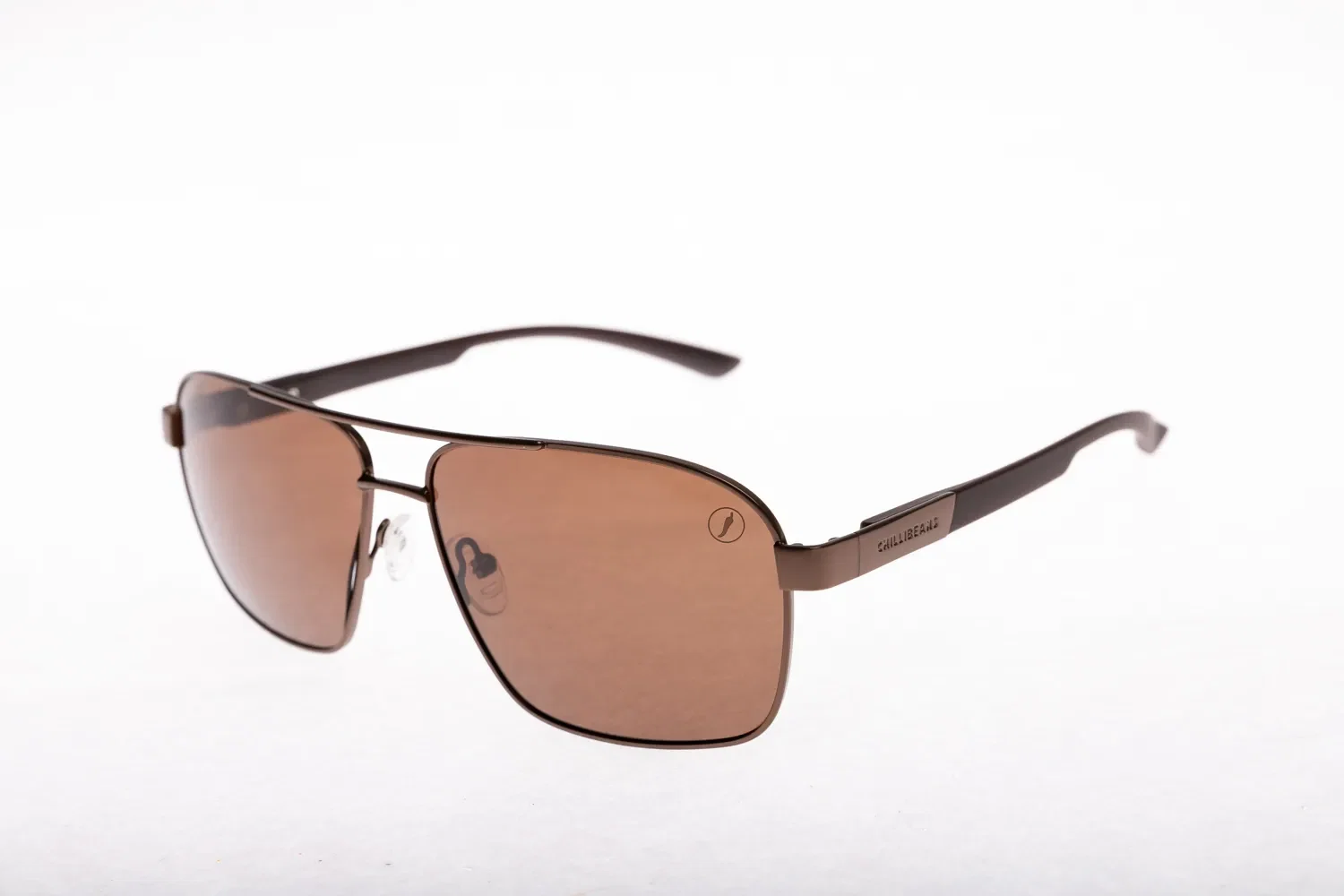 Óculos de Sol Masculino Chilli Beans Clássicos Executivo Polarizado Marrom