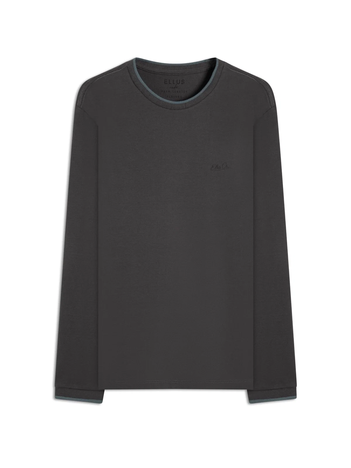 T-Shirt Piquet Fine Ellus Plumbo — imagem 1