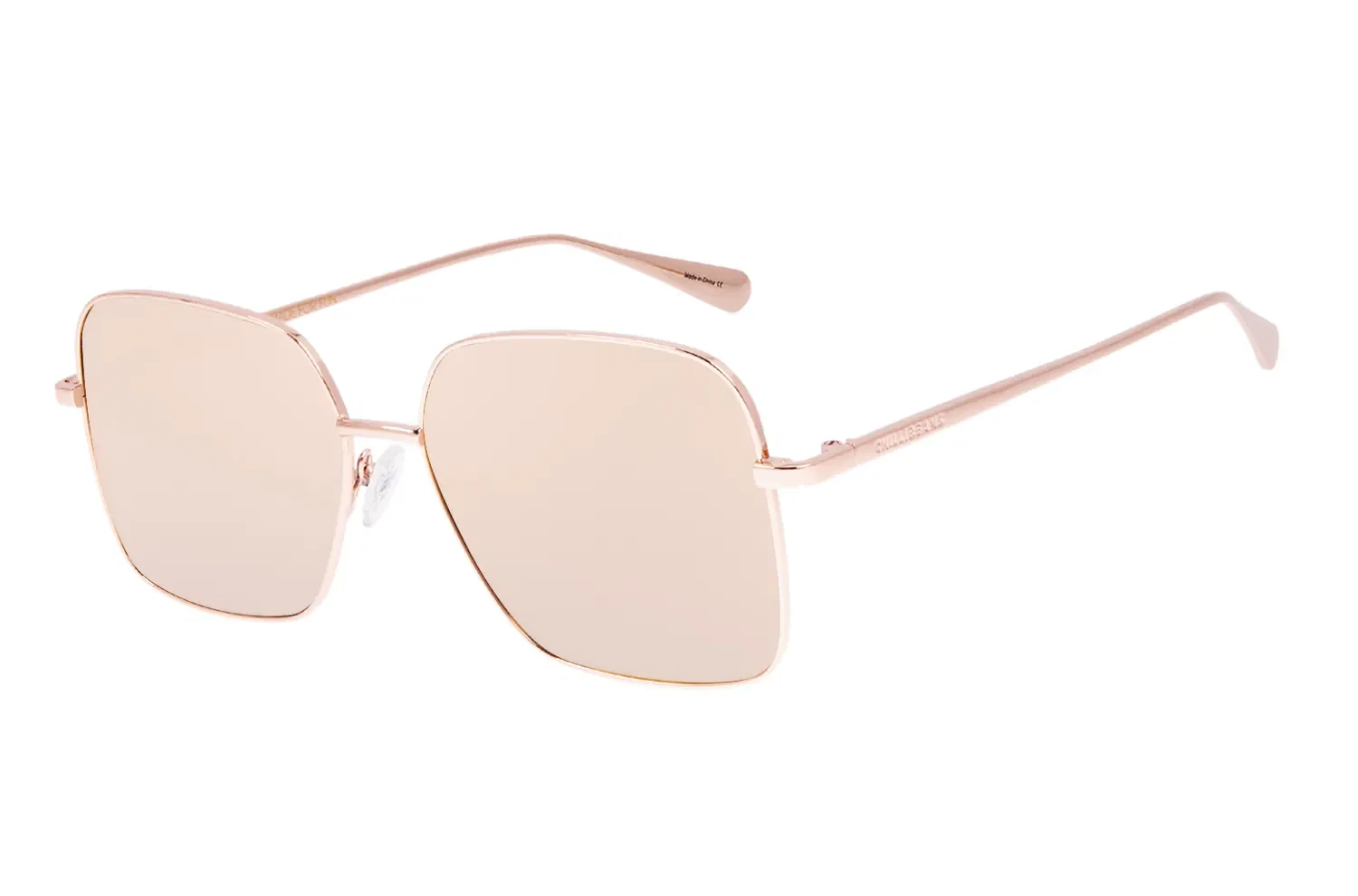 Óculos de Sol Feminino Chilli Beans Quadrado Rosé — imagem 1