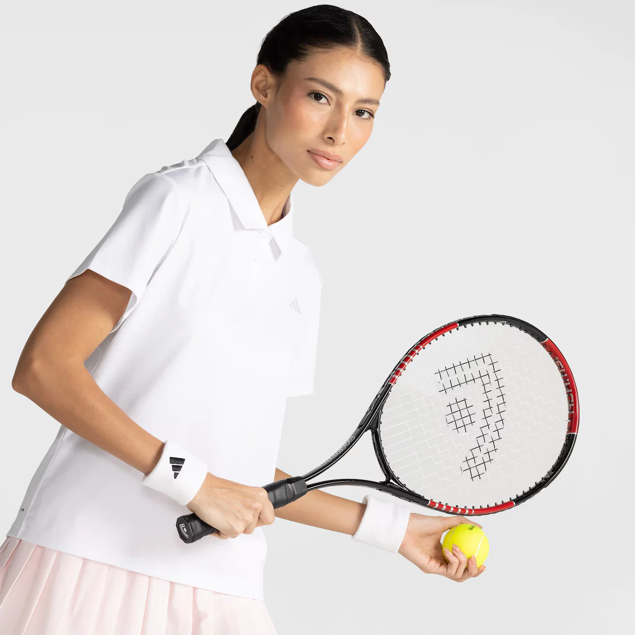 Camiseta Polo Adidas Club Feminina