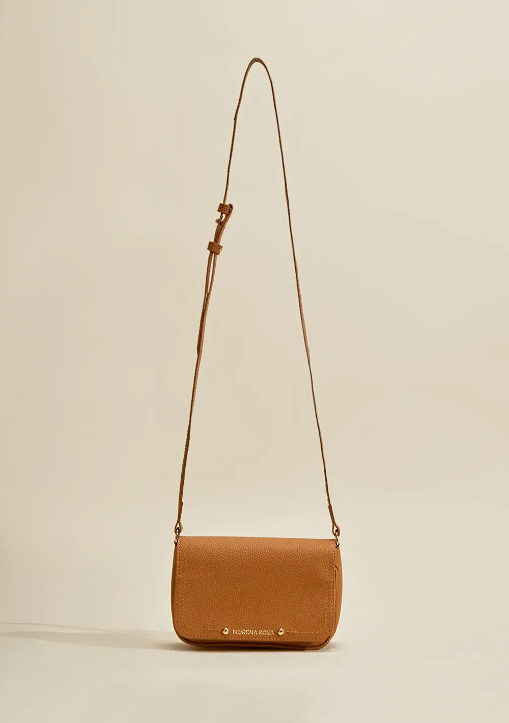 Bolsa Satchel Alça Corrente Caramelo — imagem 1