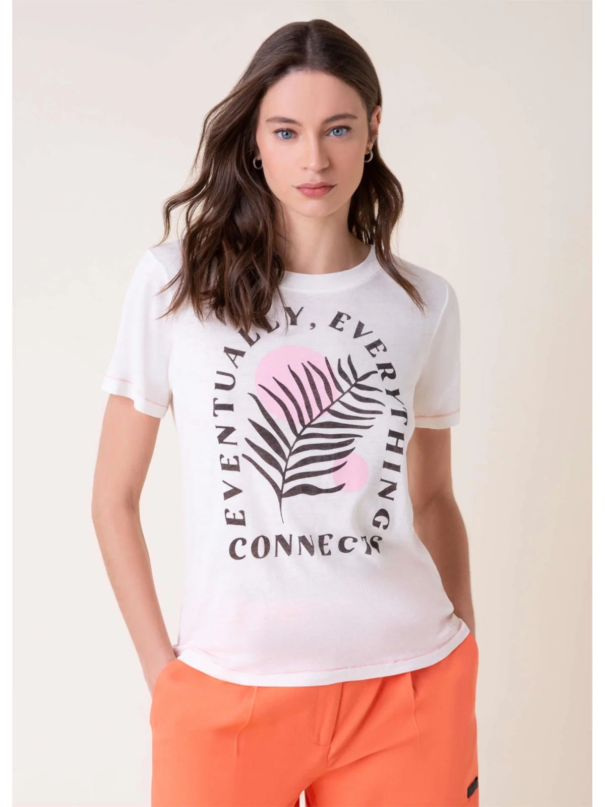 T-Shirt Viscolinho Eventually Natural