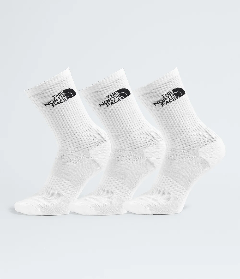 Meia Multi Sport Cush Crew Sock - 3 Pares TNF White