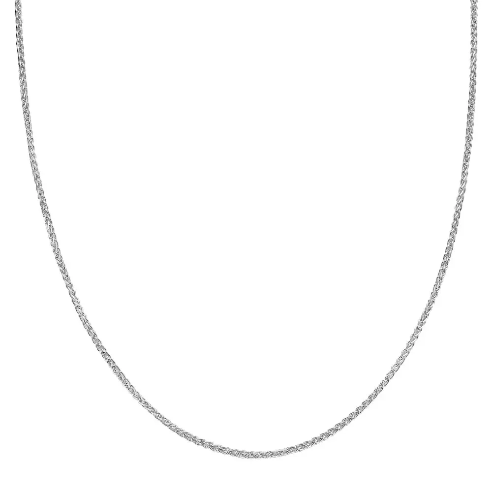 Corrente Life Espiga em Prata 925, 50cm — imagem 1