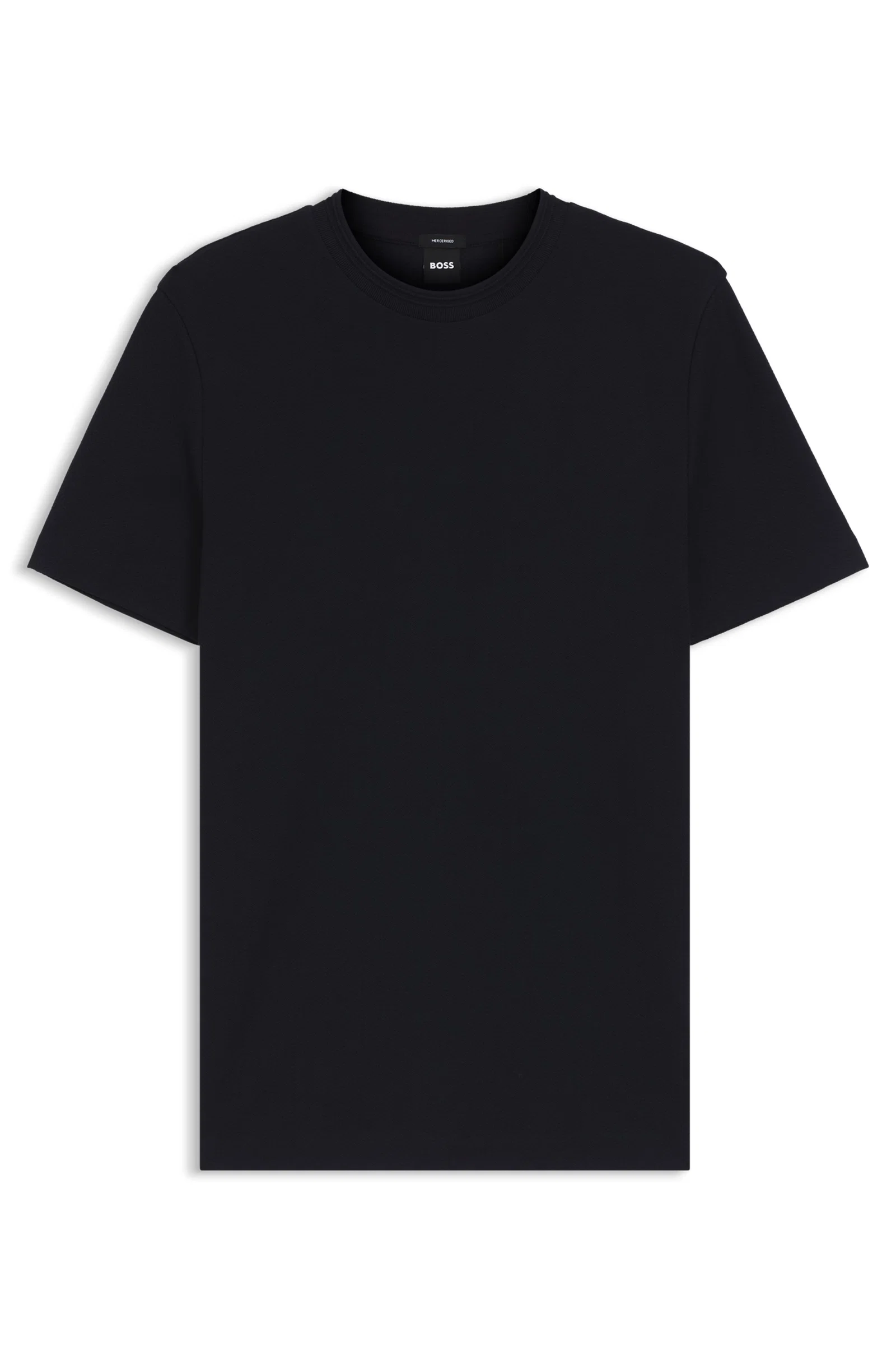 Camiseta Estruturada De Algodão