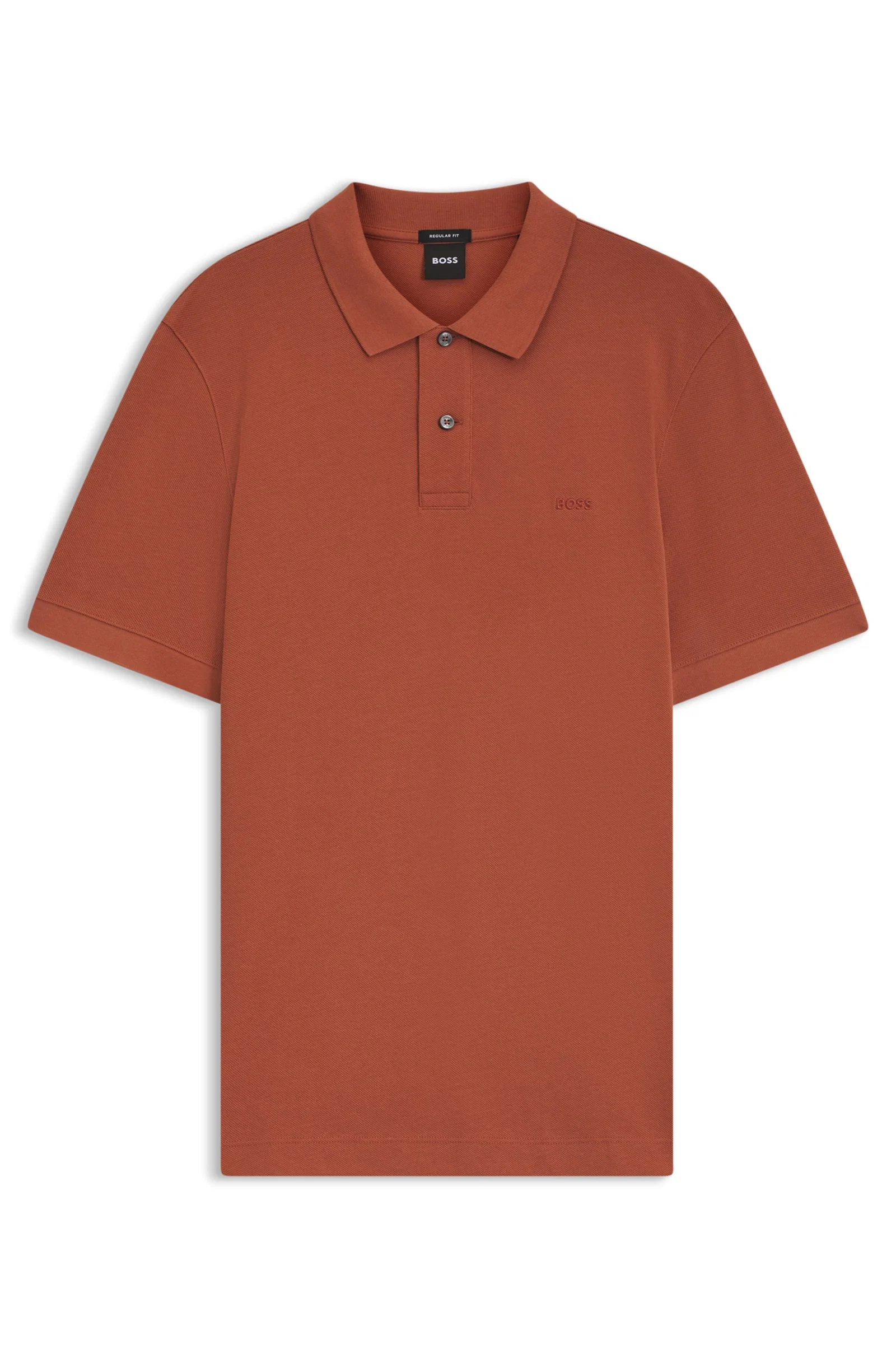 Polo Pallas Em Algodão Piqué Com Logo Bordado — imagem 1
