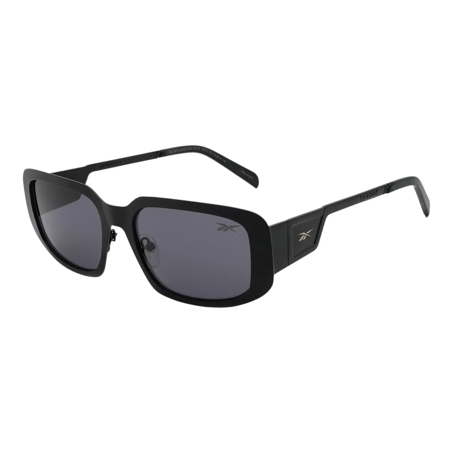 Óculos de Sol Unissex Reebok Quadrado Preto