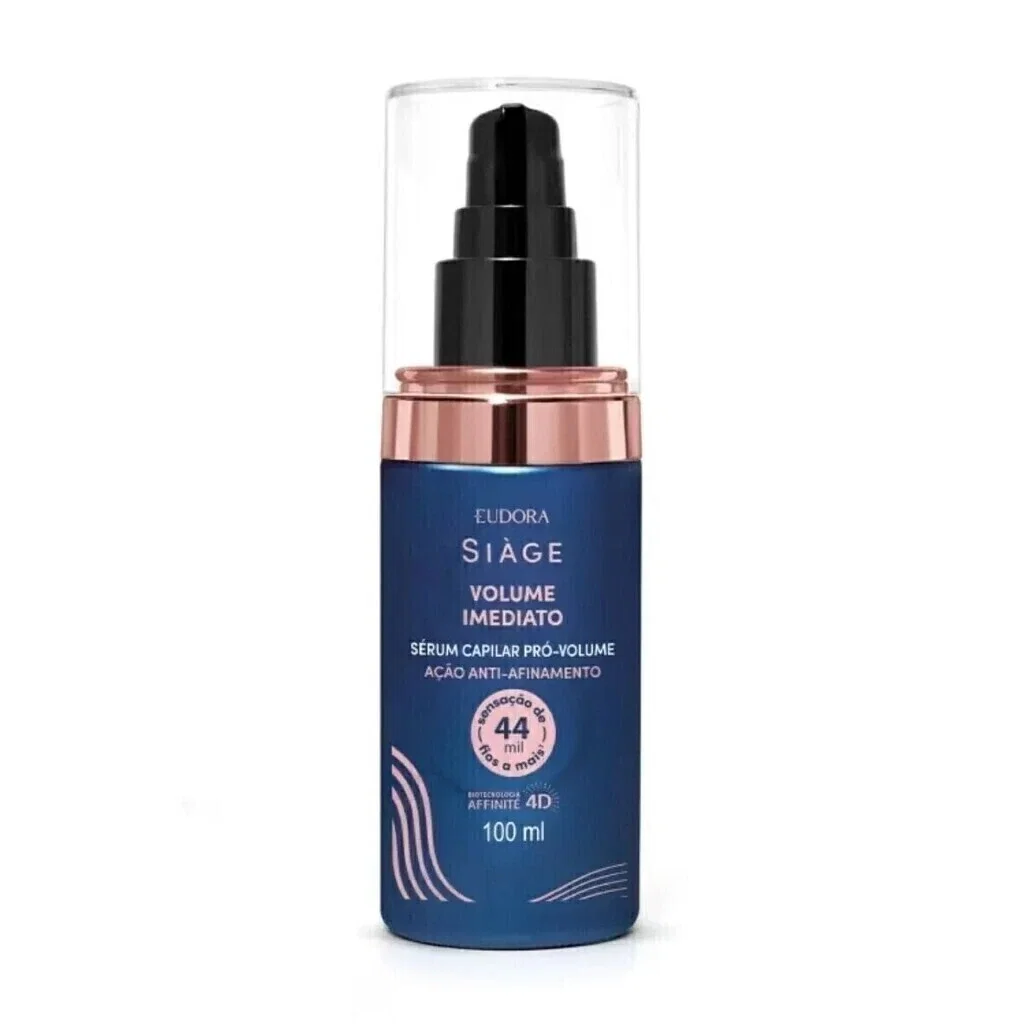 Sérum Capilar Eudora Siàge Volume Imediato 100ml
