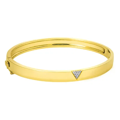 Pulseira Vivara em Ouro Amarelo e Ouro Branco 18k com Diamantes 0,06 ct