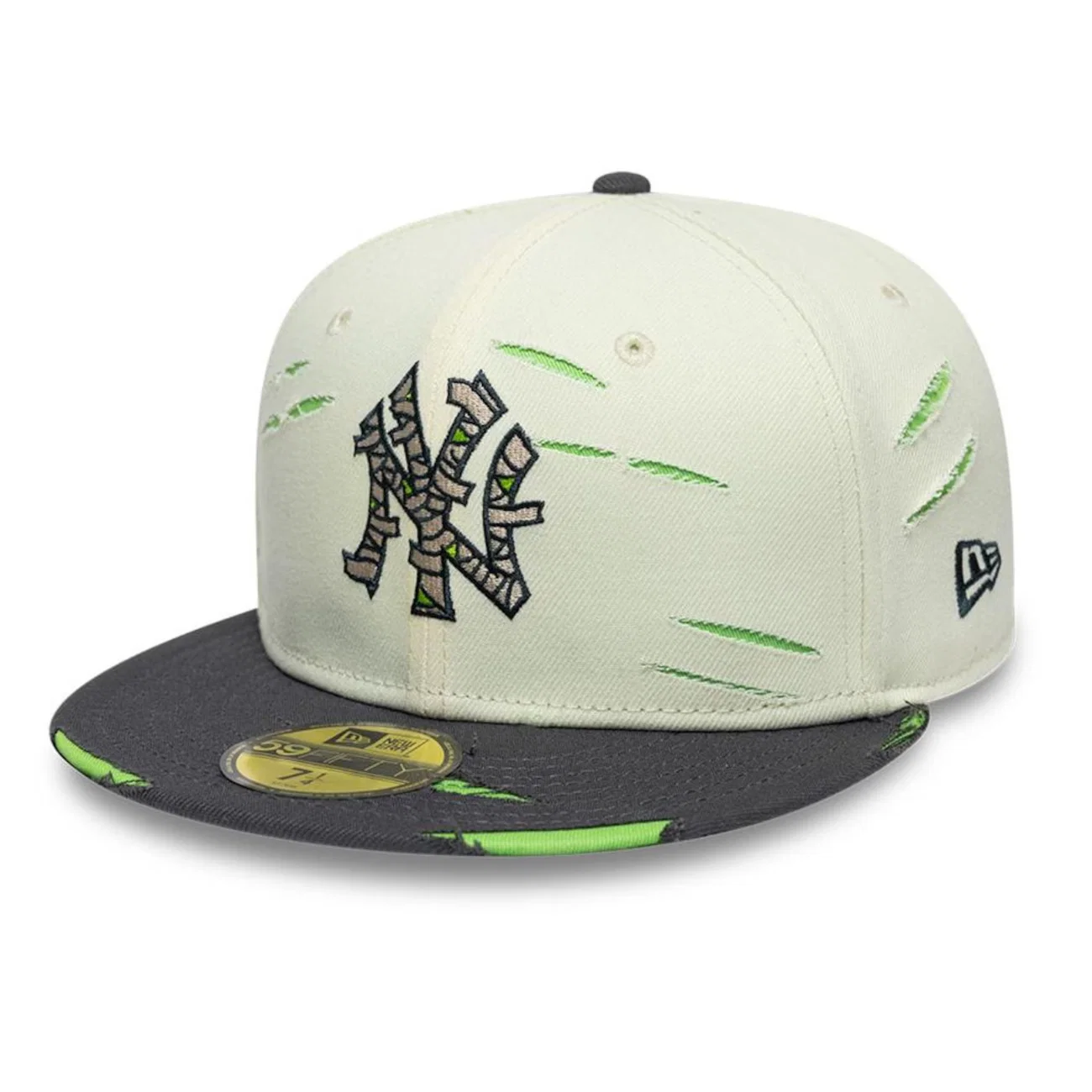 Bone New Era 59FIFTY MLB New York Yankees Masculino