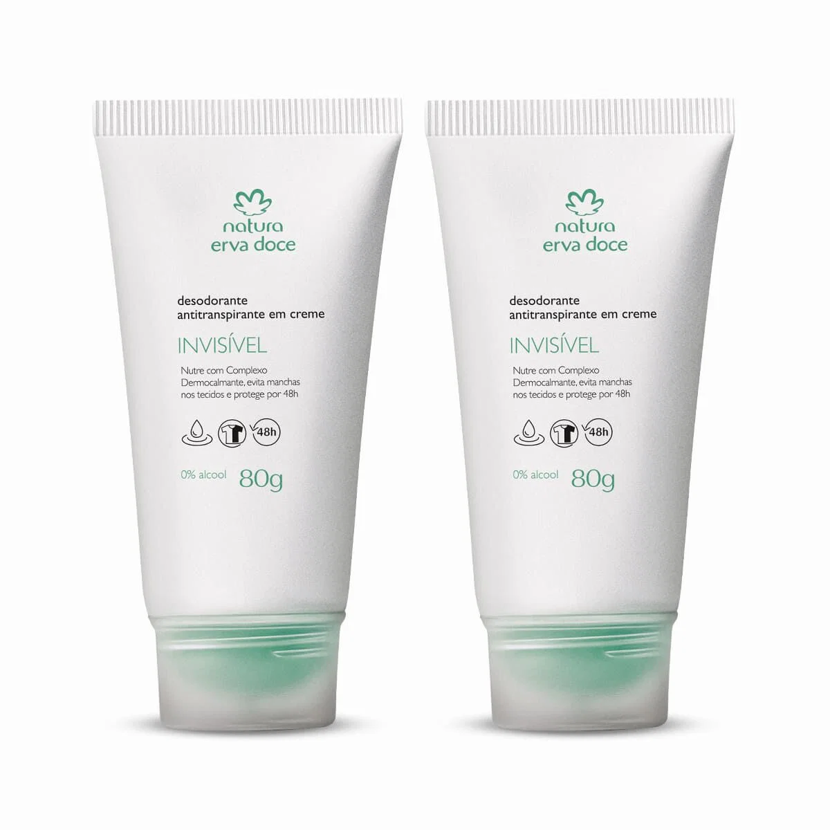 Kit Desodorante Antitranspirante em Creme Erva Doce (2 unidades) — imagem 1