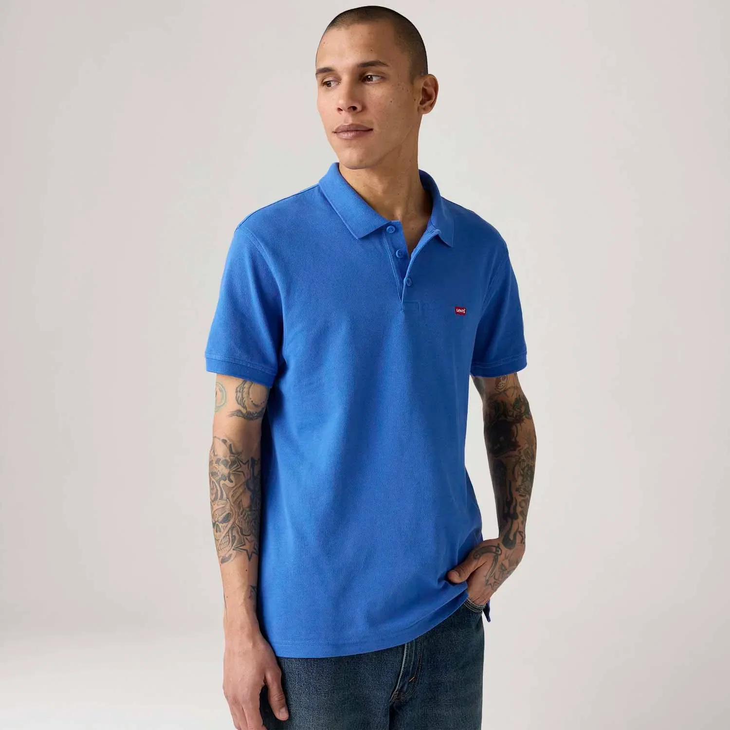 Polo Levi's® Housemark Azul