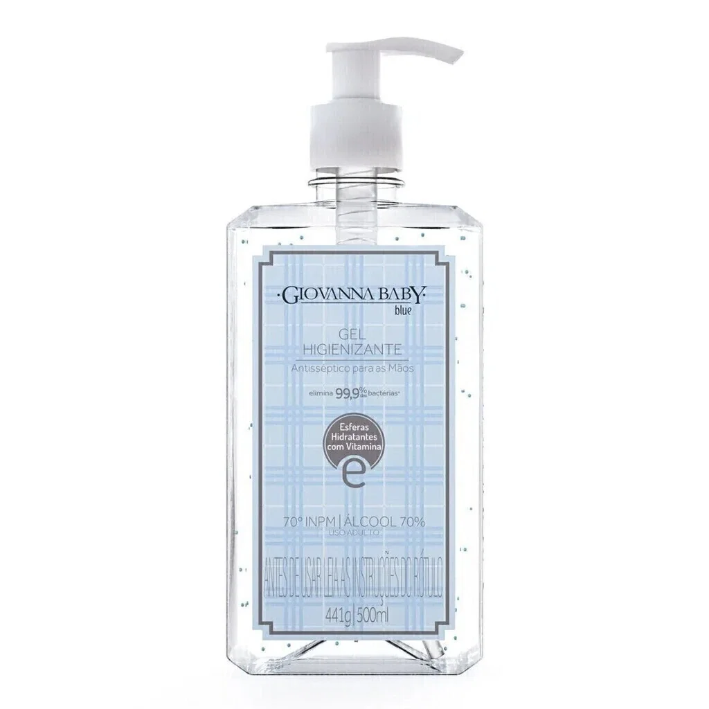 Gel Higienizante Giovanna Baby Blue 500ml
