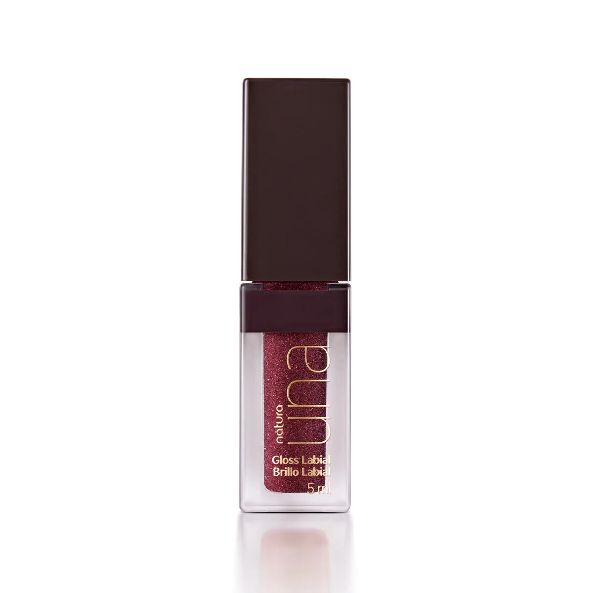 Gloss Labial Hidratação Ativa Una 5 ml — imagem 1