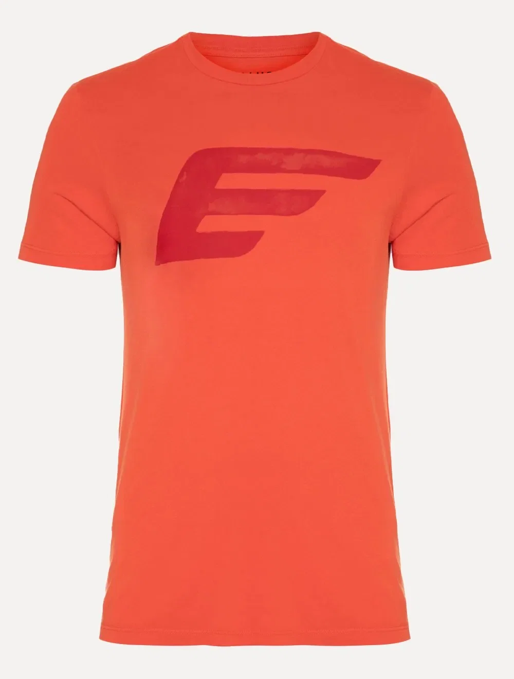 Camiseta Ellus Masculina Cotton Fine Maxi Easa Classic Laranja