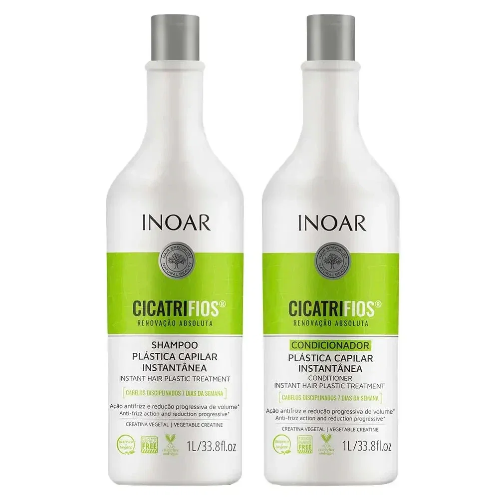 Kit Shampoo + Condicionador Inoar Cicatrifios 1L