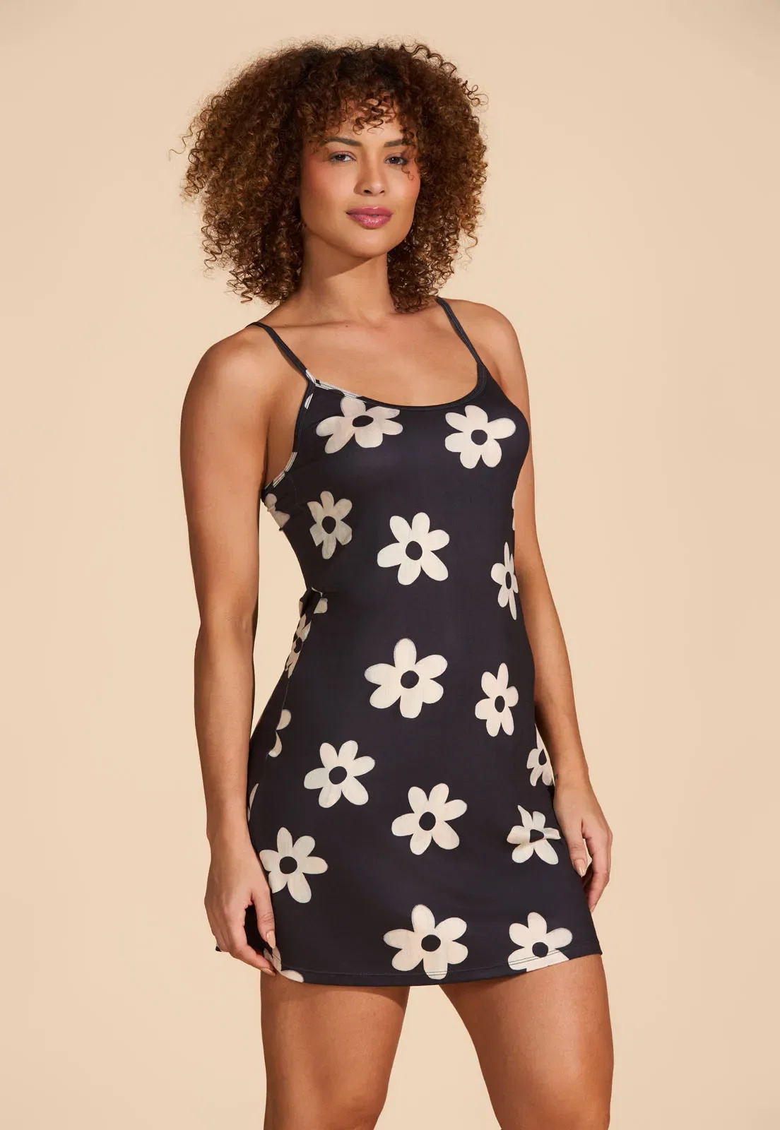 Camisola de Alça Curta de New Skin Baunilha