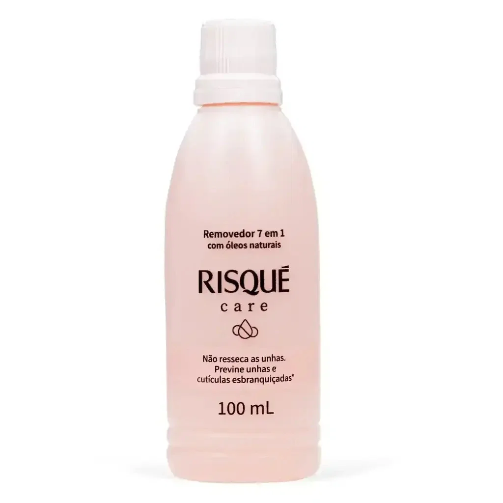 Removedor de Esmalte Risqué Care 7 em 1 100ml