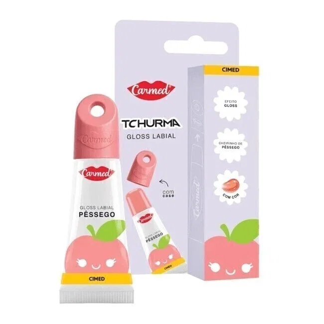 Gloss Labial Carmed Tchurma Pêssego 5g