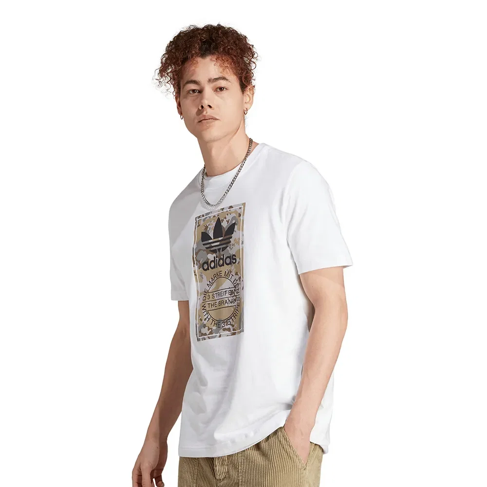 Camiseta adidas Camo Tongue Masculina