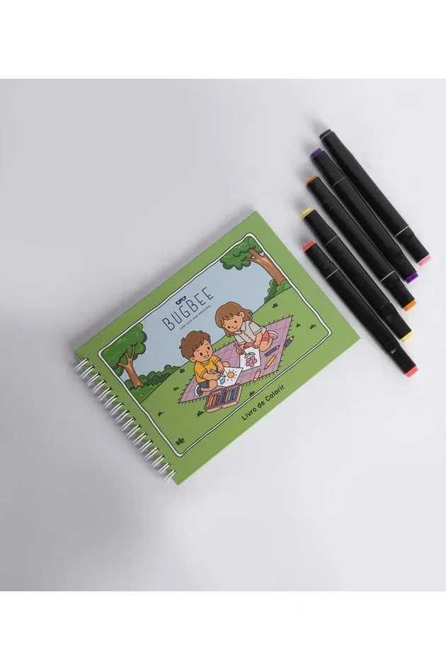 Livro de Colorir Bugbee | Vida Leve Sem Frescura