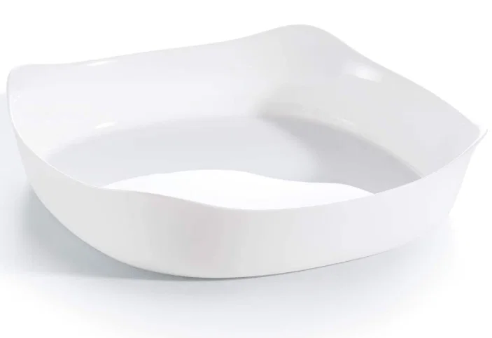 Travessa Oval de Vidro Smart Cuisine 20cm Arc Branca