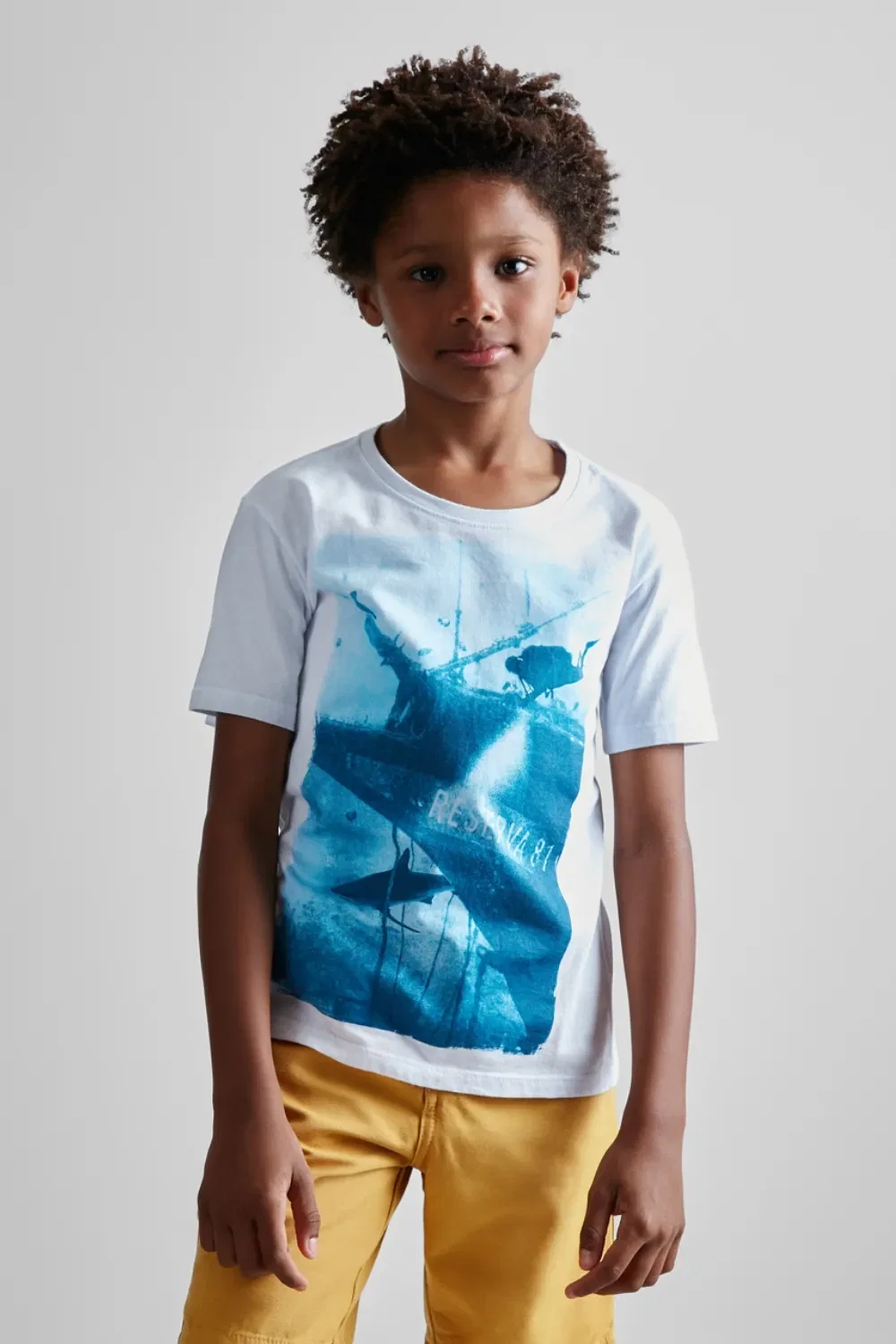 Camiseta RESERVA MINI Estampa Rsv Ship