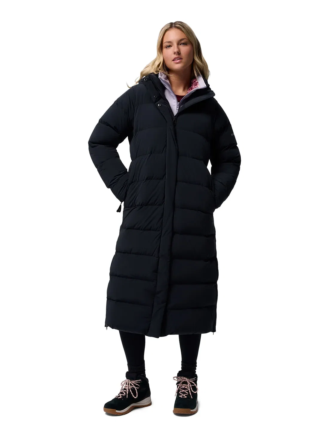 Jaqueta Columbia Feminina Amaze Puff™ Long Hooded