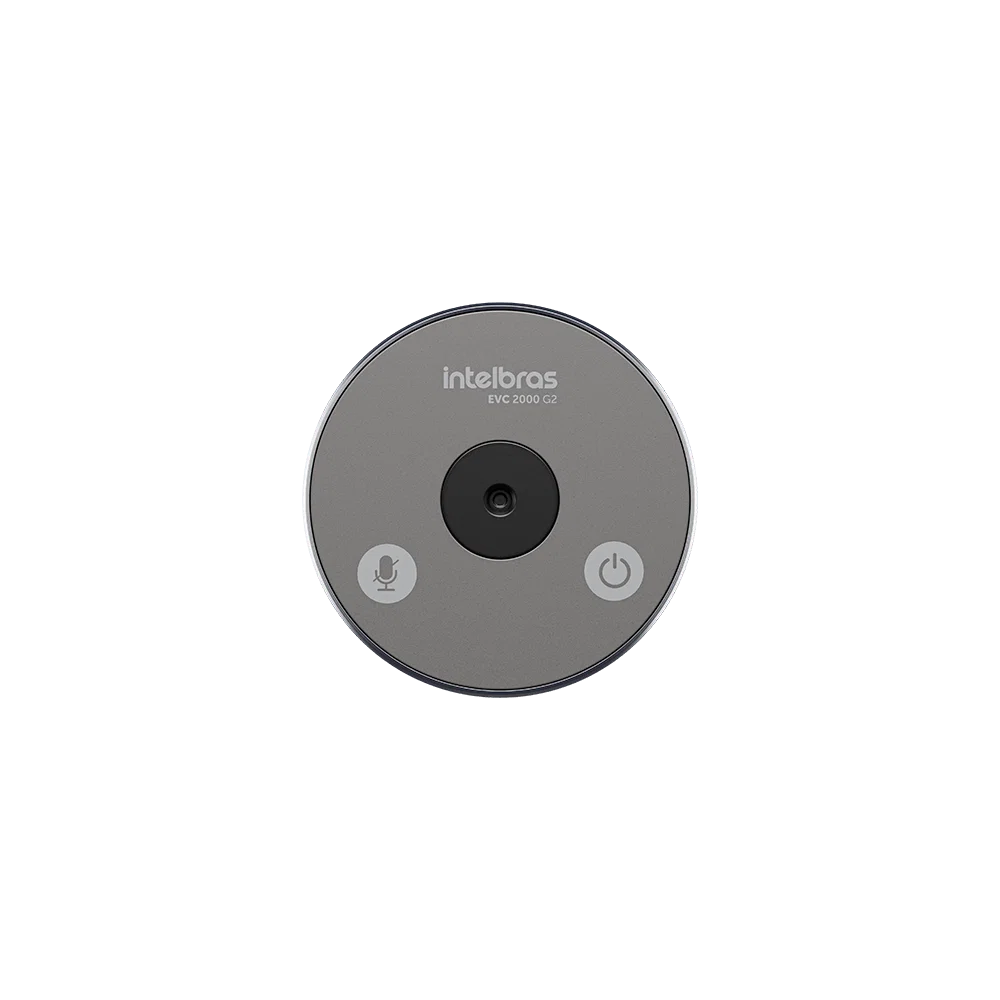 Microfone Wireless C Intelbras EVC 2000 G2 Cinza