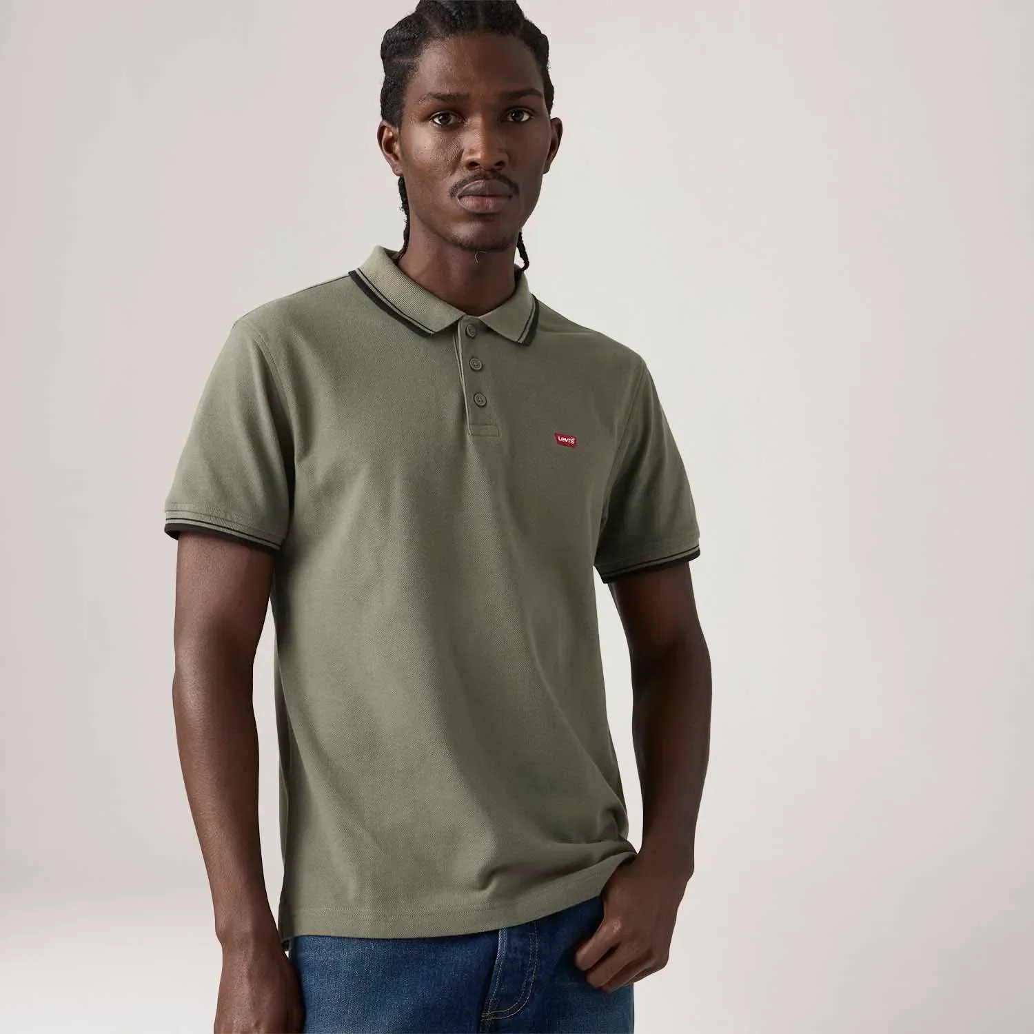 Polo Levi's® Housemark Verde