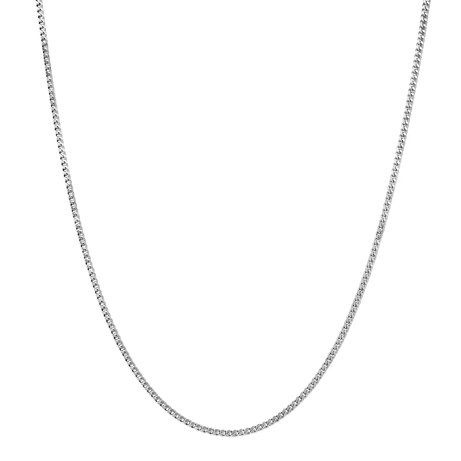 Corrente Life Groumet em Prata 925, 45cm — imagem 1