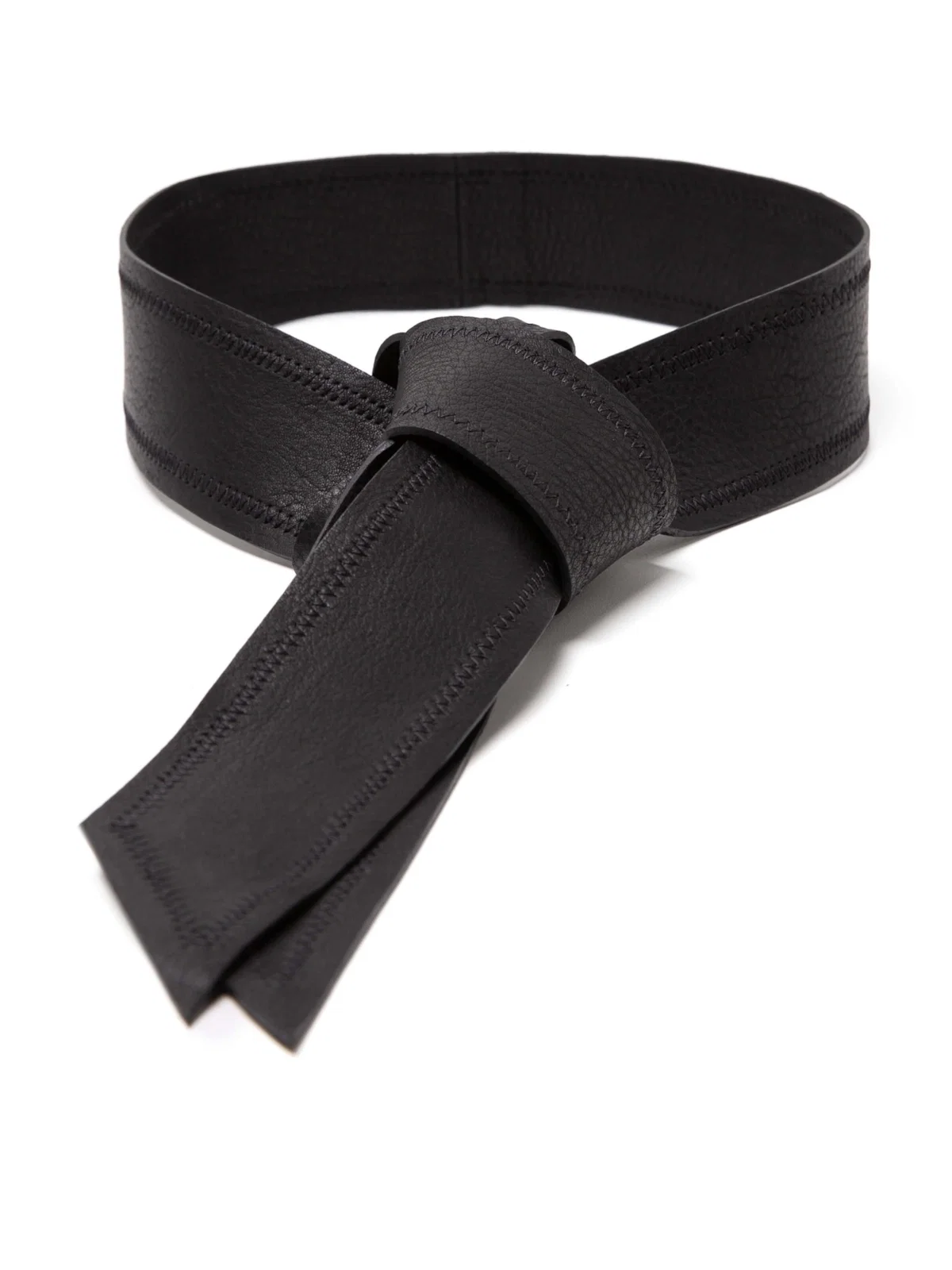 Cinto Couro Obi Preto