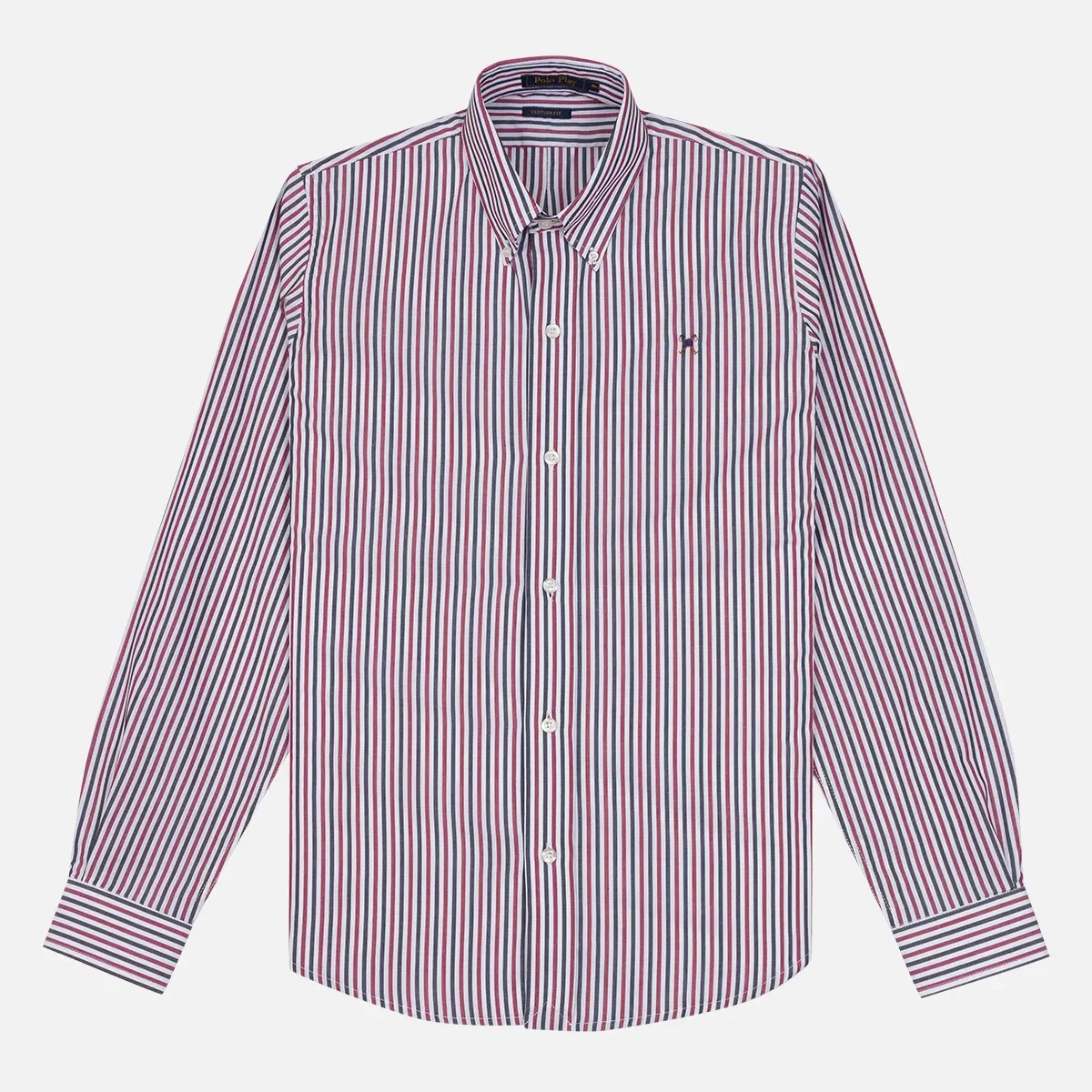 Camisa Custom Button-Down Manga Longa