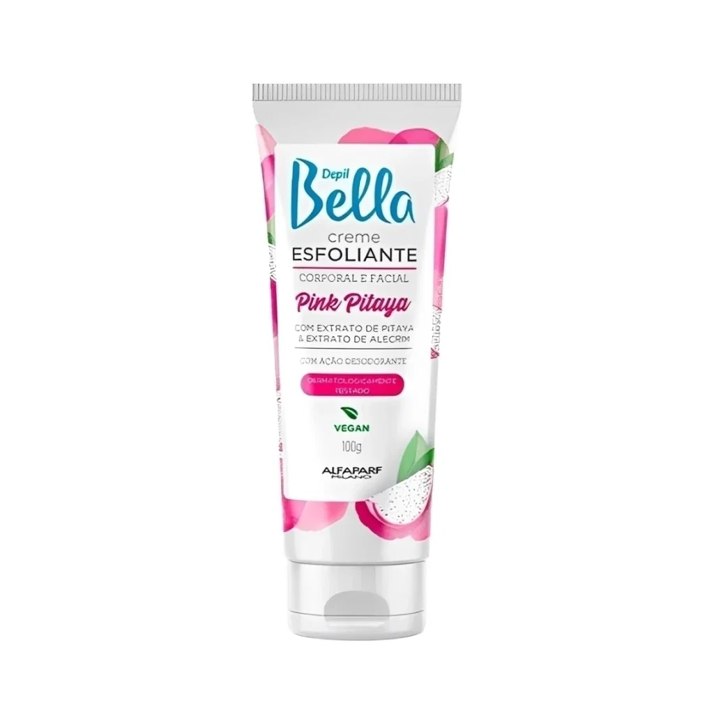 Creme Esfoliante Depil Bella Pink Pitaya 100g