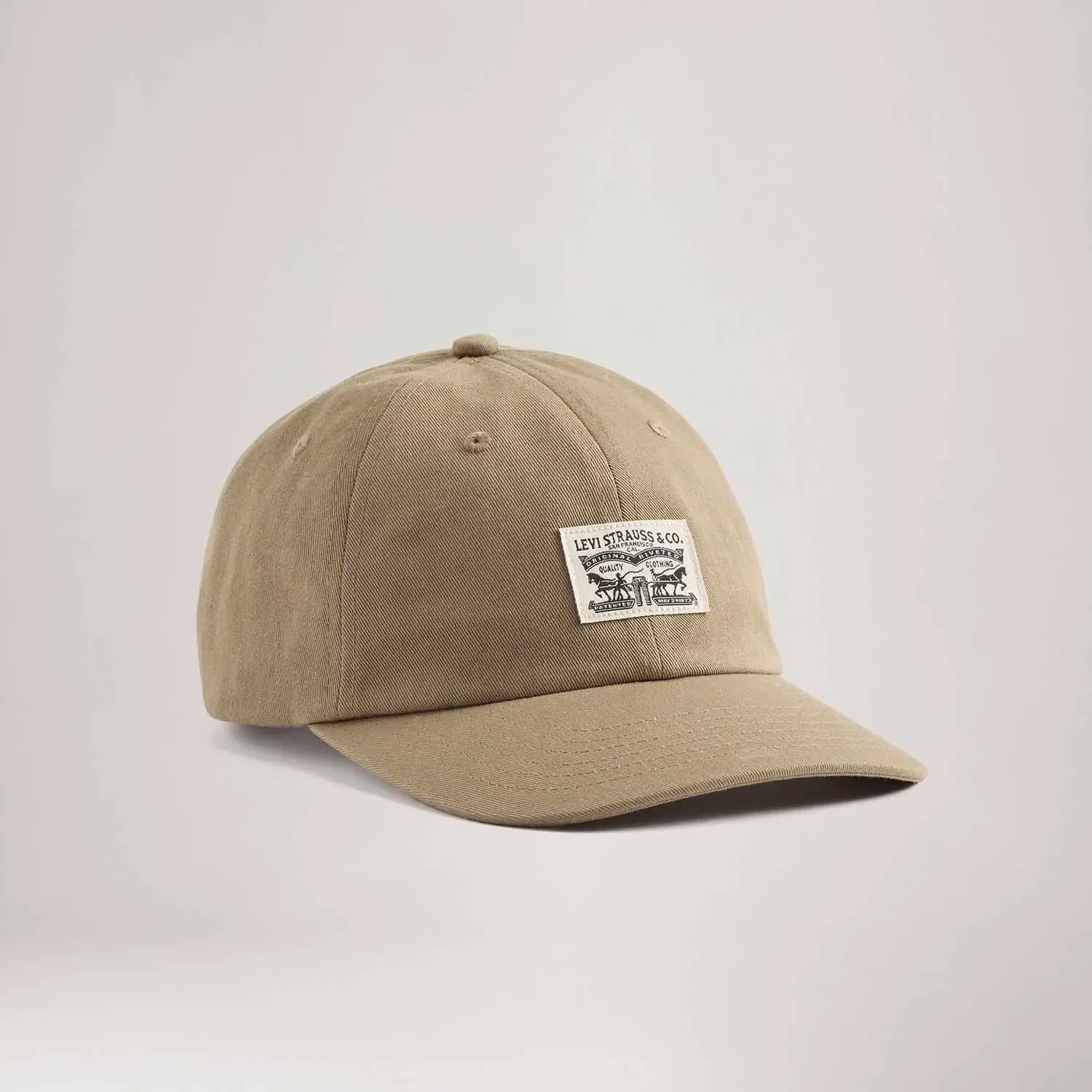 Boné Levi's® Relaxed Dad Heritage Marrom — imagem 1