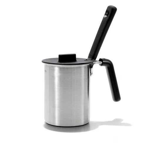 Panela com Pincel em Aço Inox OXO